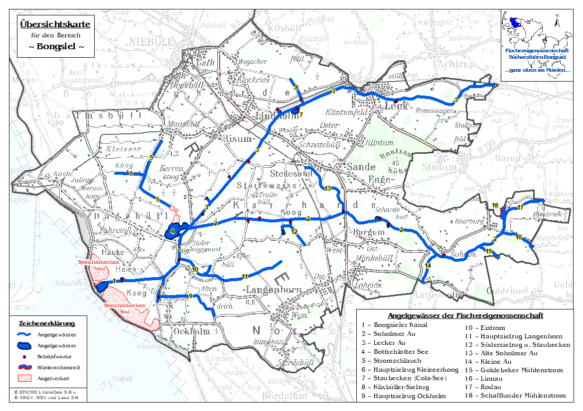 Übersichtskarte Bongsiel